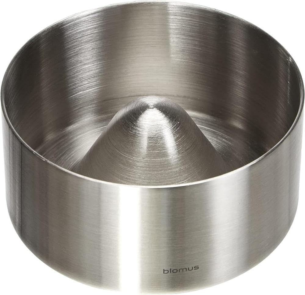 blomus -MARY- Design-Aschenbecher aus hochwertigem Edelstahl, zeitloses Accessoire für stilvolle Rau