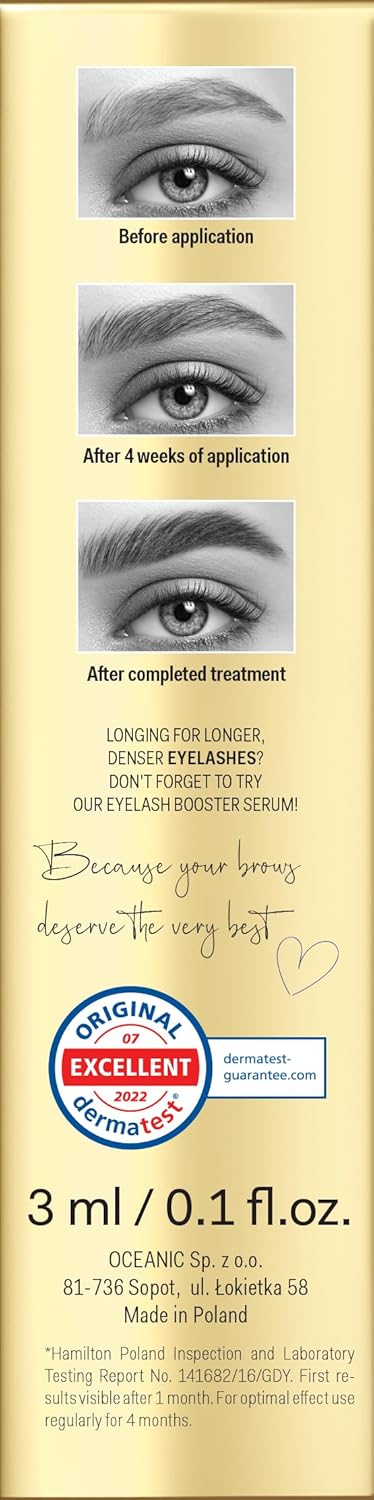 Long4Lashes Booster Augenbrauenserum by Oceanic | vegan eyebrow serum - 3ml (1er Pack)