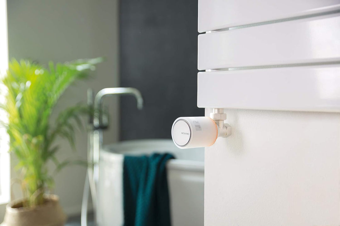 Netatmo Smartes Heizkörperthermostat WLAN, Zusatzmodul für das Smarte Heizkörperthermostate Starterp