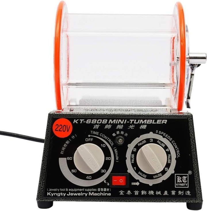 Poliertrommel 3KG/5KG Schmuck Polieren Machine 3KG 60W, 3KG 60W