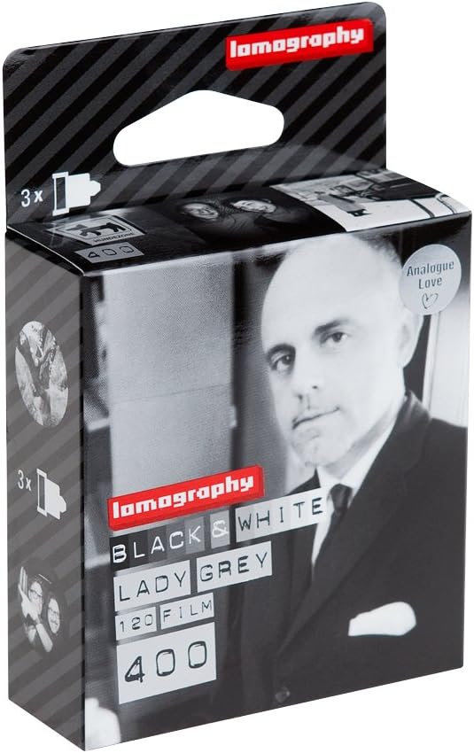 Lomography Lady Grey 400 ISO 120 3 Pack