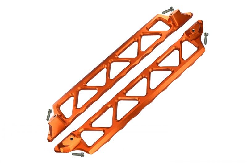 Aluminium Side Trail for Traxxas 1:5 X Maxx 6S / X Maxx 8S / XRT 8S Monster Truck Upgrades - 2Pc Set