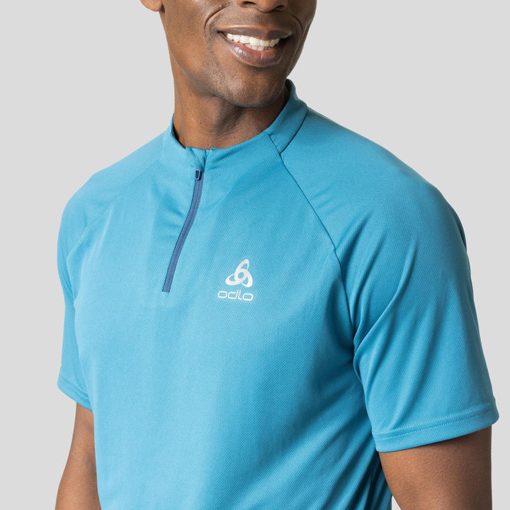 Odlo Herren Essential Trail Kurzarm Laufshirt (1er Pack) XXL Schwarz, XXL Schwarz