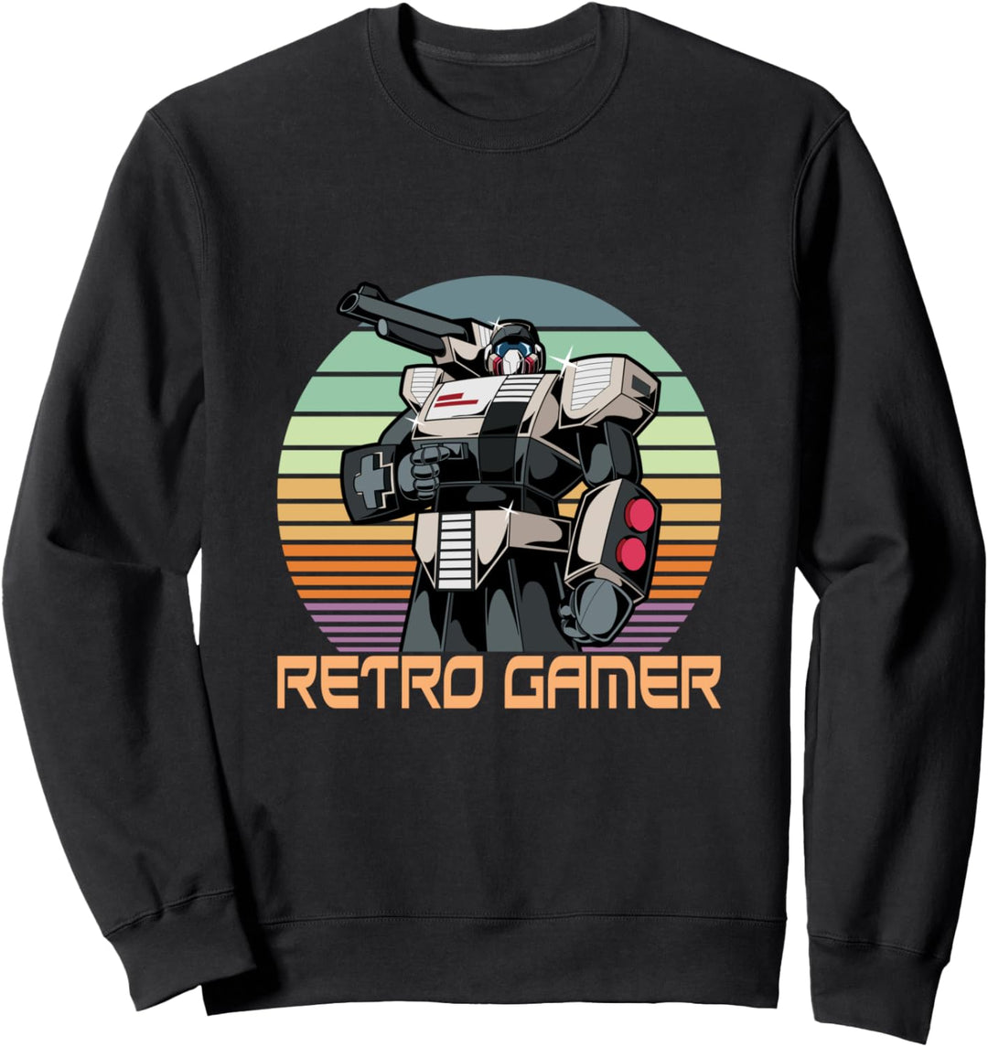 Gamer Geschenk - Retro Gamer - Vintage Gaming - Videospiele Sweatshirt