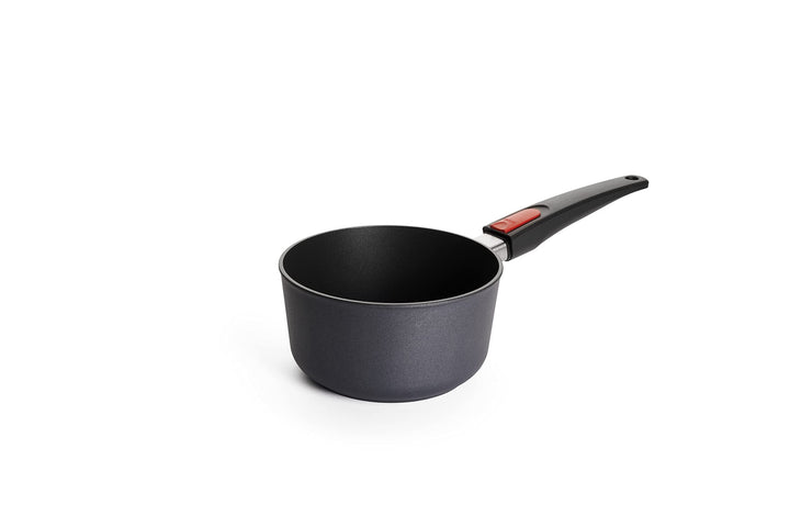 Woll Diamond Lite Stieltopf, Ø 18 cm, 9.5 cm hoch, 2.0 Liter, mit abnehmbarem Stiel - Geeignet für C