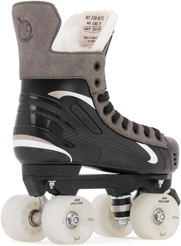 Rio Roller Flow Hockey-Skates, perfekt zum Cruisen oder Jammen, hergestellt aus recycelten Materiali