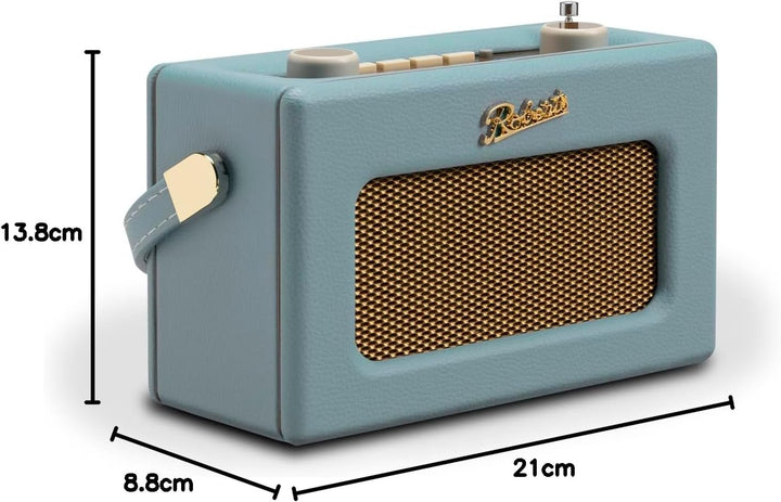 Roberts Revival UNO BT DAB+/FM/Bluetooth Radio Duck Egg Blue, Duck Egg Blue