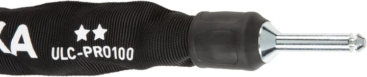 Winora Winora Allegion Netherland BV Unisex – Erwachsene Axa ULC Pro Einsteckkette, Schwarz, 130cm
