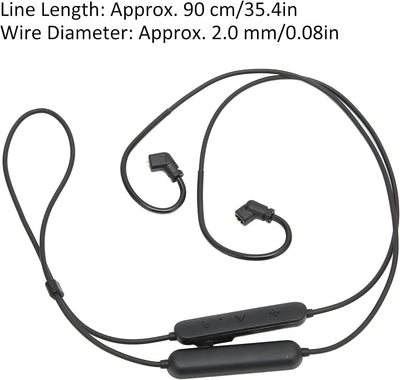 Goshyda Drahtloses Kopfhörerkabel, Bluetooth 5.0 Touch-Taste Schaltbares Kopfhörerkabel Ersatz für K
