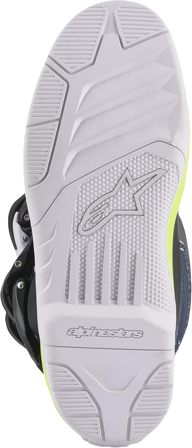 Alpinestars Motocross-Stiefel Tech 7 Schwarz/Rot/Grün 52 EU Schwarz, 52 EU Schwarz