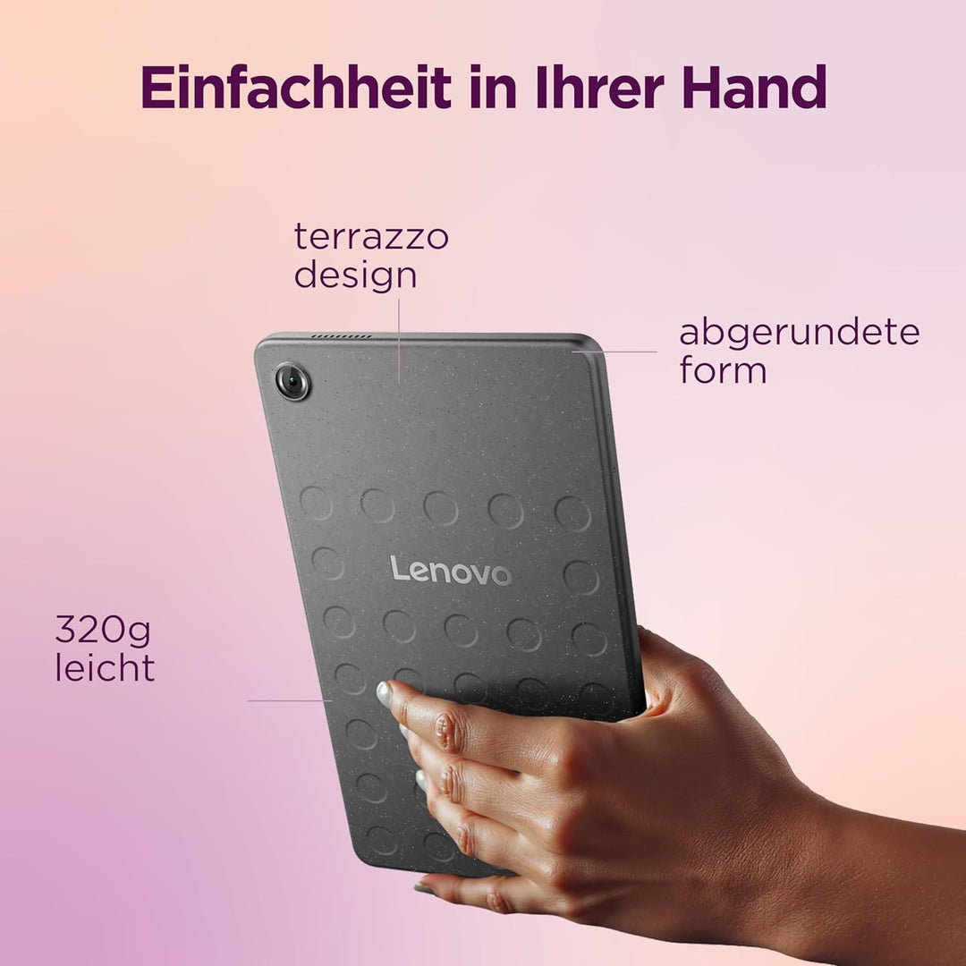 Lenovo Tab One Tablet | 8.7" 1340 x 800 LCD Display | MediaTek Helio G85 | 4GB RAM | 64GB Speicher |
