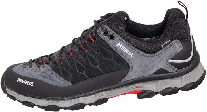 Meindl Wanderschuhe Kite Trail GTX, 43.5 EU Anthrazit Rot