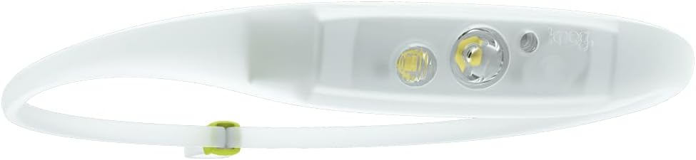 Knog Unisex – Erwachsene Quokka Run 150 Stirnlampe, Transparent,Grün, Einheitsgrösse, Transparent,gr