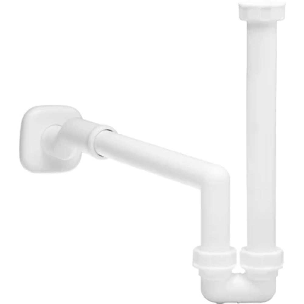 Exzenter Siphon für Bidet weiss
