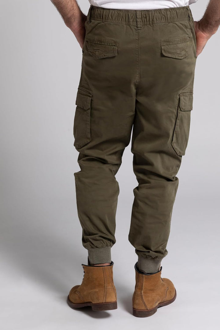 JP 1880 Herren grosse Grössen Übergrössen Menswear L-8XL Cargohose FLEXNAMIC®, viele Taschen, Modern