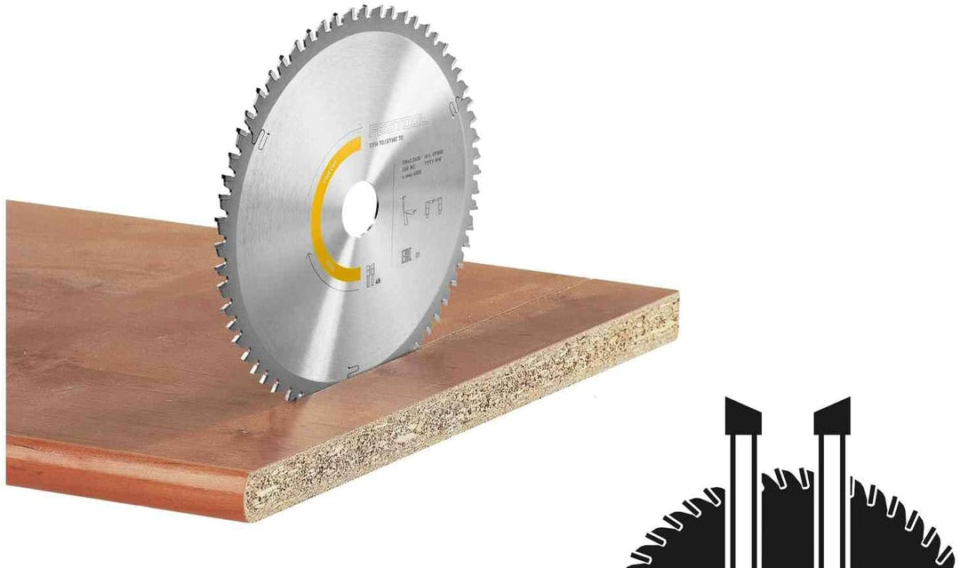 Festool Kreissägeblatt HW 216x2,3x30 W48 WOOD FINE CUT, 216x2,3x30 W48