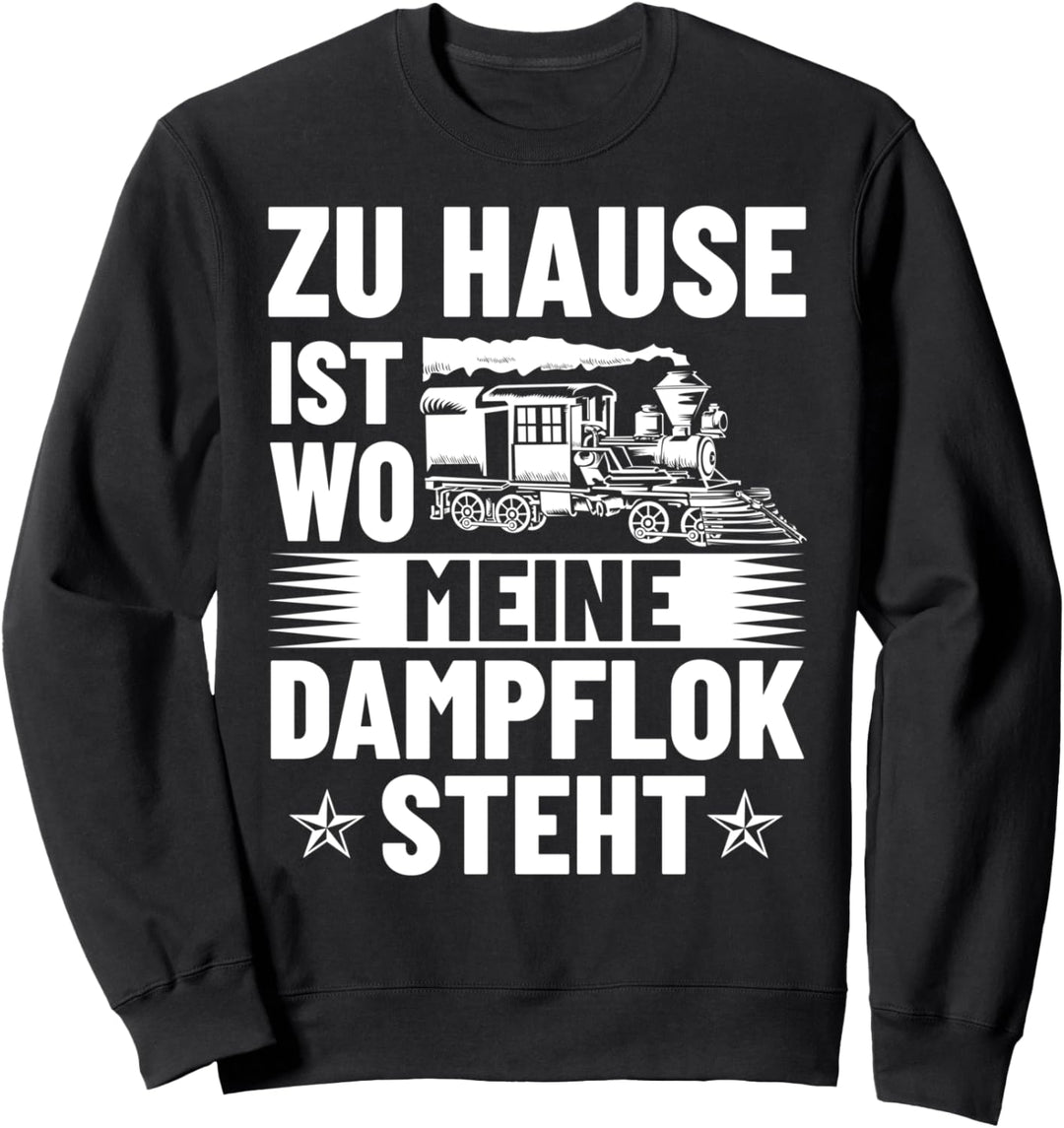 Zugführer Kostüm Lokomotive Bahnangestellter Lokführer Sweatshirt