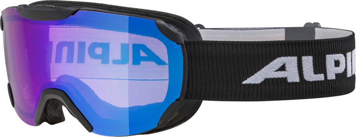 Alpina Unisex Thaynes Hm Skibrille (1er Pack) Einheitsgrösse Schwarz-Blau, Einheitsgrösse Schwarz-Bl