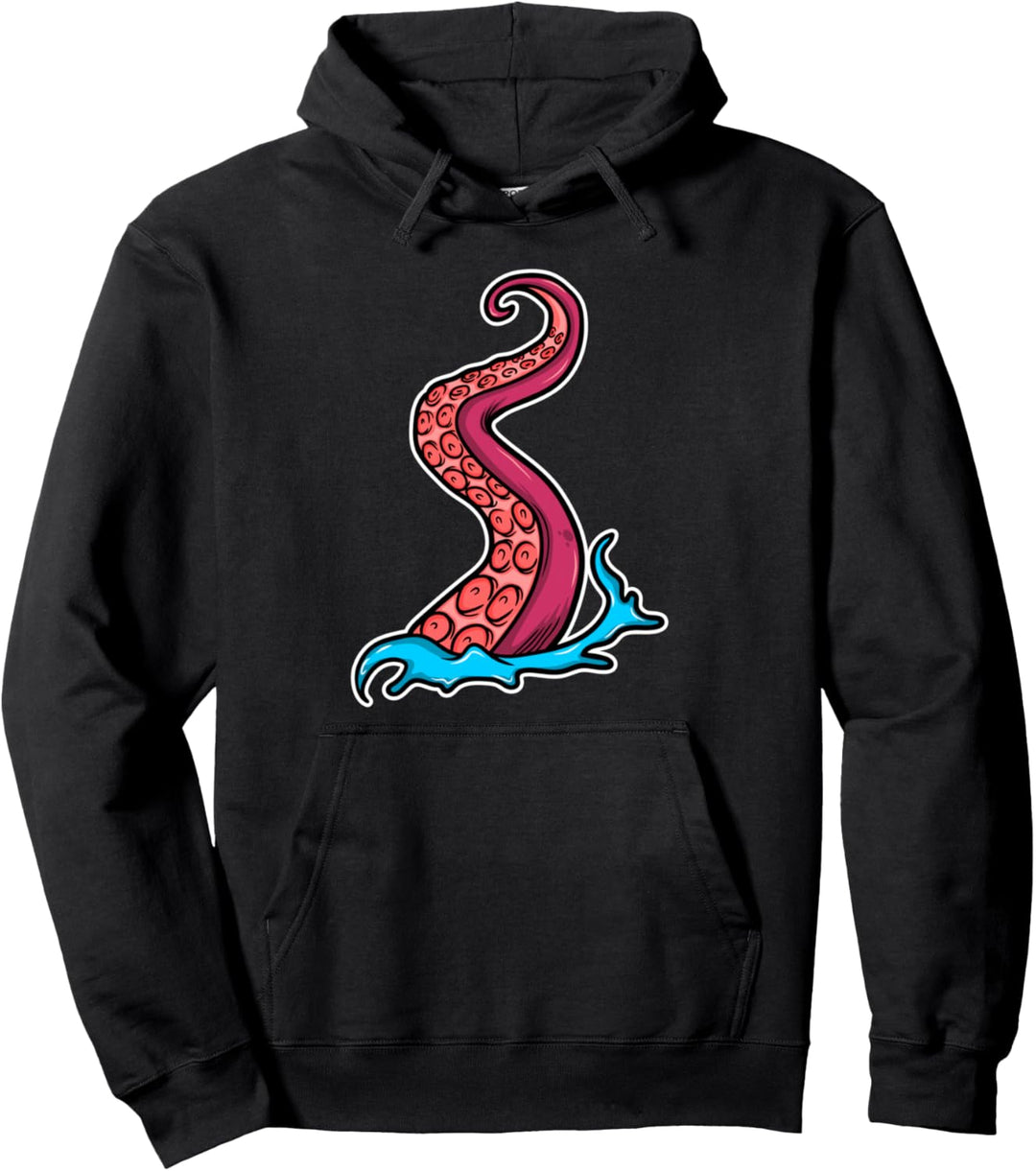 Oktopus Sea Monster Kraken Red Tentakel Fans von Oktopussen Pullover Hoodie