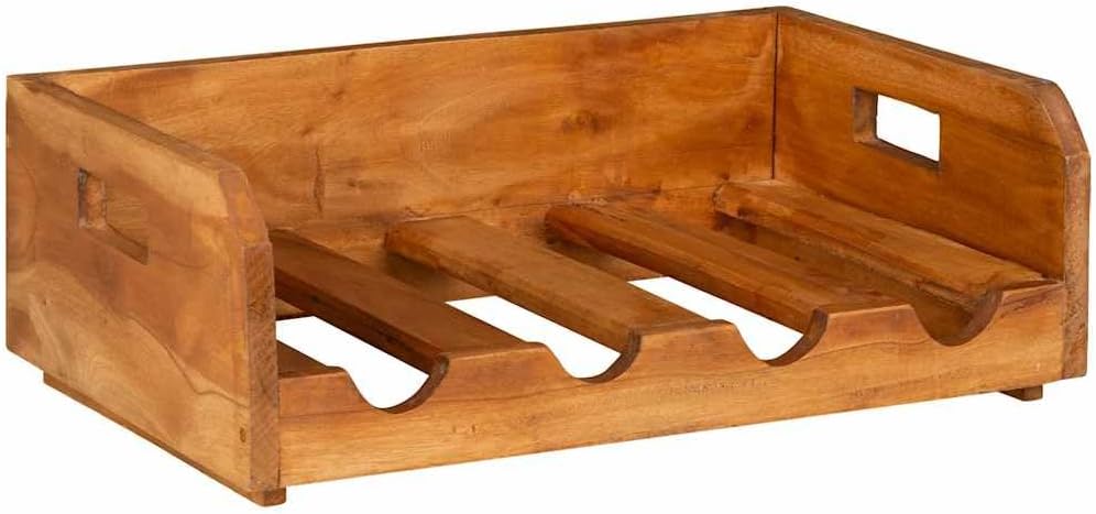 vidaXL 4X Weinregal Altholz 16 Flaschen Flaschenregal Weinständer Weinschrank