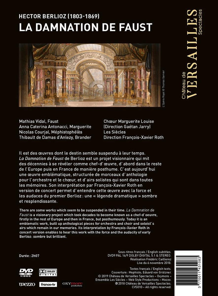 Hector Berlioz: La Damnation de Faust, DVD