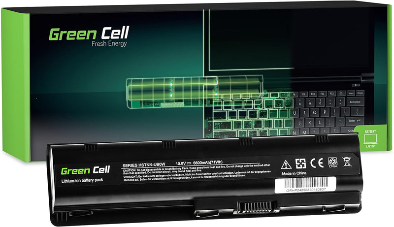 Green Cell® Extended Serie MU06 Laptop Akku für HP 250 255 2000 635 650 655 Pavilion G4 G6 G62 G7 Co