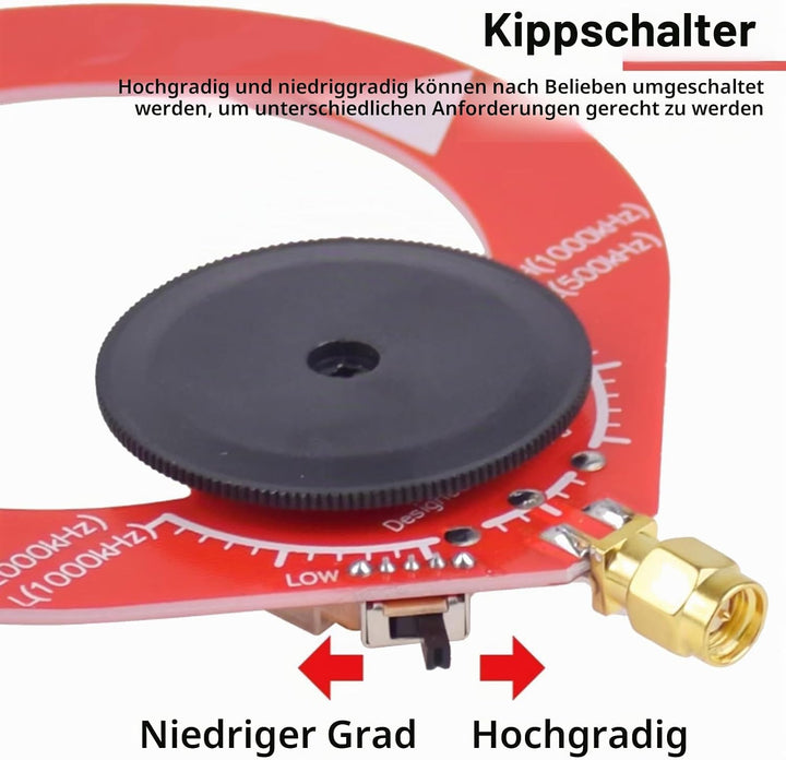 2 Stück Tragbare Donut AM Antenne PCB Mini Loop Antenne für Verbesserten Empfang auf Kurzwellenradio