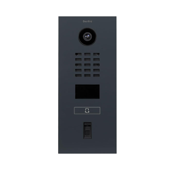 DoorBird D2101FV Fingerprint 50 IP Video Türstation | Video-Türsprechanlage mit 1 Ruftaste, Fingerab