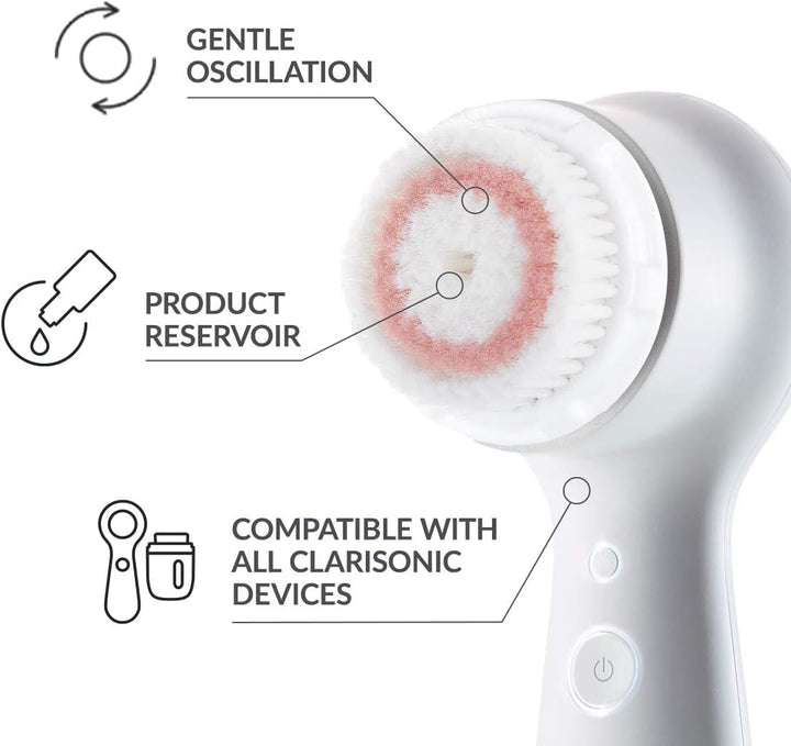 Clarisonic Radiance Gesichtsreinigungsbürstenkopf Ersatz | Kompatibel mit Mia 1, Mia 2, Mia Fit, Alp