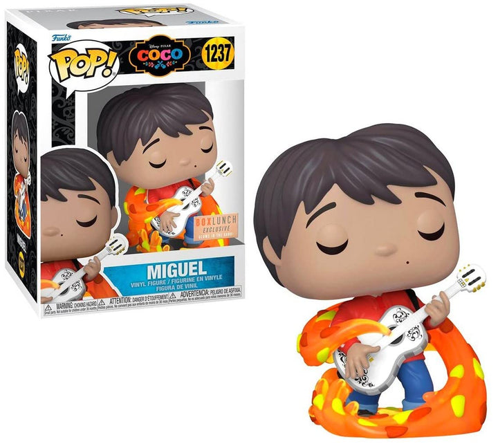 Funko Pop! Disney: Coco - Miguel (with Guitar) (Glows in The Dark) (Special Edition) #1237 Vinyl Fig