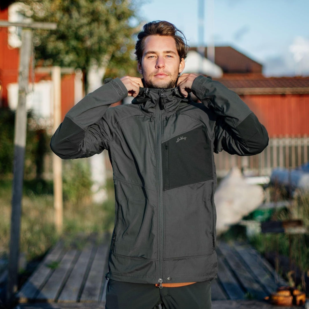 Lundhags Tived Stretch Hybrid Jacket Men S dark agave/seaweed, S dark agave/seaweed