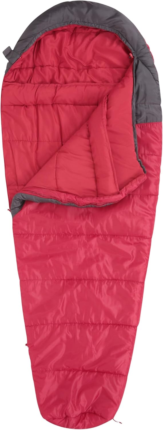 Mountain Warehouse Summit 300 Schlafsack - 3/4 Saison, isolierter Schlafsack in Mumienform, 23cm x 4
