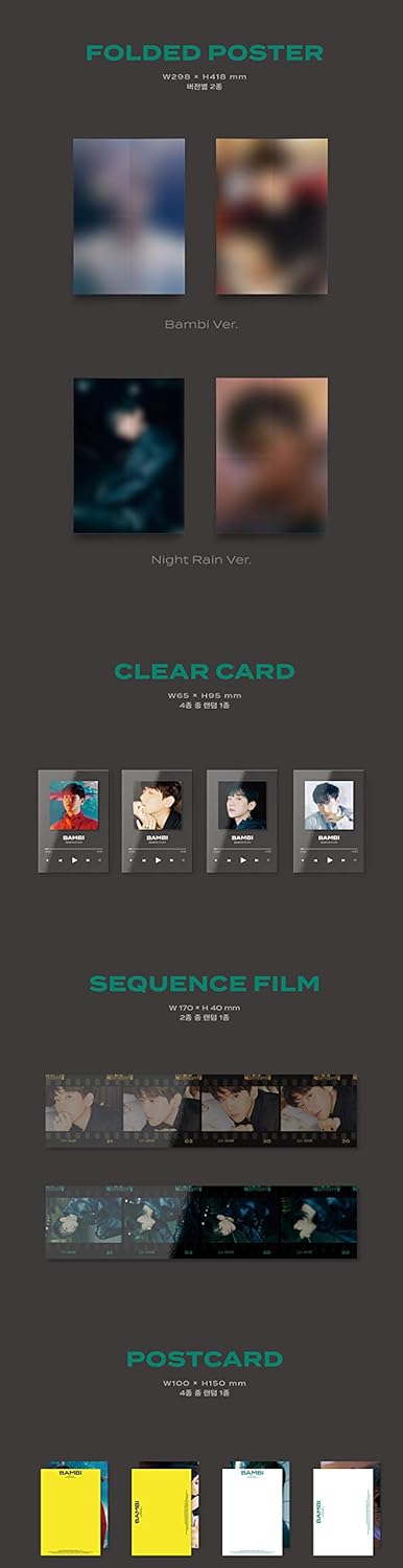 Bambi-3rd Mini Album-Inkl.Photobook, Audio-CD
