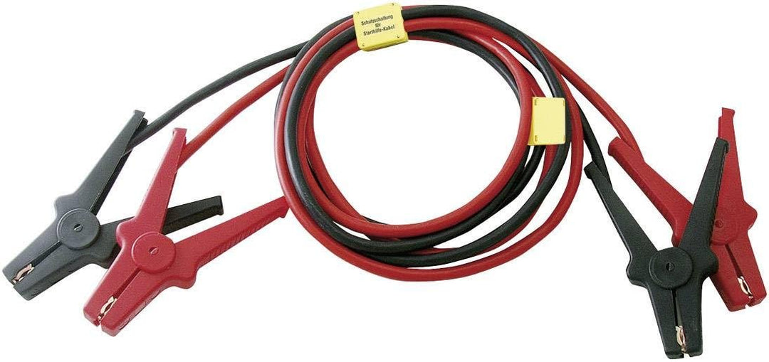 APA 29255 Starthilfekabel Auto ALU-Star, CCA-Kabel, mit Startcontrol, CCA-Kabel, für Ottomotor, für