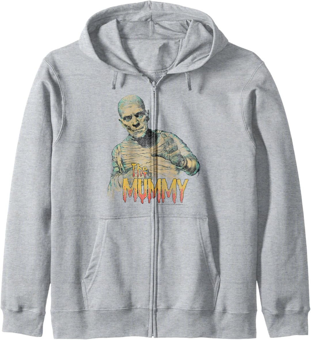 Universal Monsters The Mummy Simple Portrait Logo Kapuzenjacke