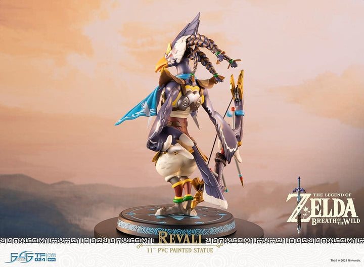 First 4 Figures Legend of Zelda Breath of Wild PVC Statue Revali 26 cm, BOTWRS, Mehrfarbig 26 cm Meh