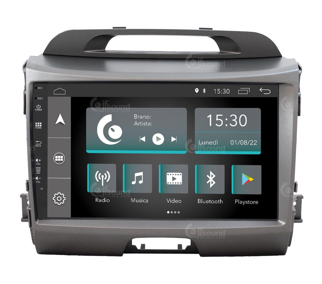 Autoradio für Für Kia Sportage (2010-2016) Mit Heckkamera Und Infinity-verstärker Android GPS Blueto