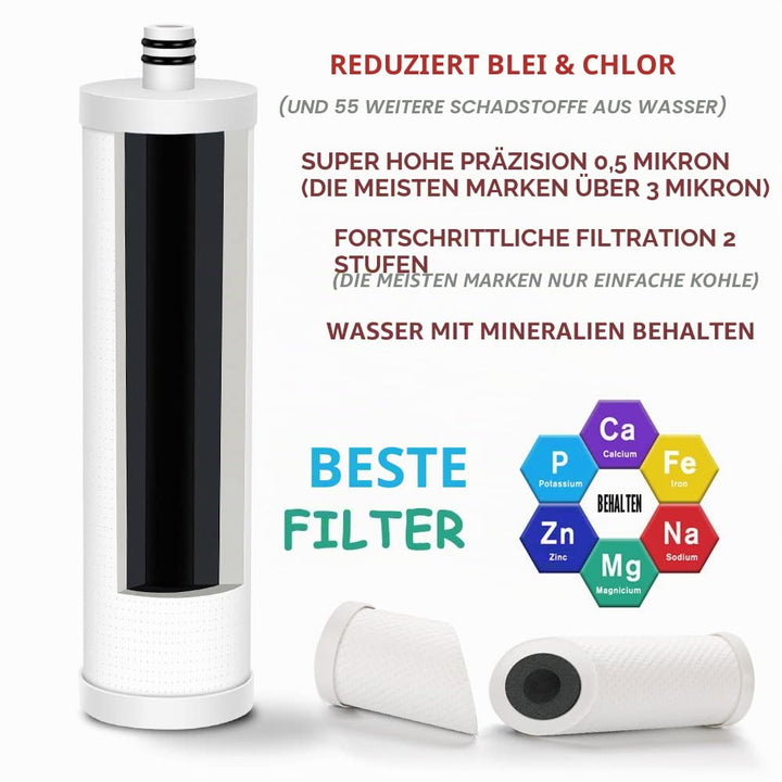 Frizzlife FZ-2 -Filterkartusche für MP99, MK99 Unterspüle Wasserfilter Fz-2 Ersatzkartusche, Fz-2 Er