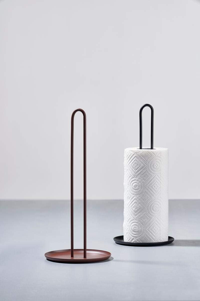 Zone Denmark Singles Küchenrollenhalter Stehend, Küchenpapierhalter aus Metall, Durchm. 14,5 cm, Höh