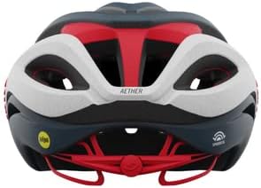 Giro Aether Spherical Rennrad Fahrrad Helm matt schwarz/weiss/rot 2022, S