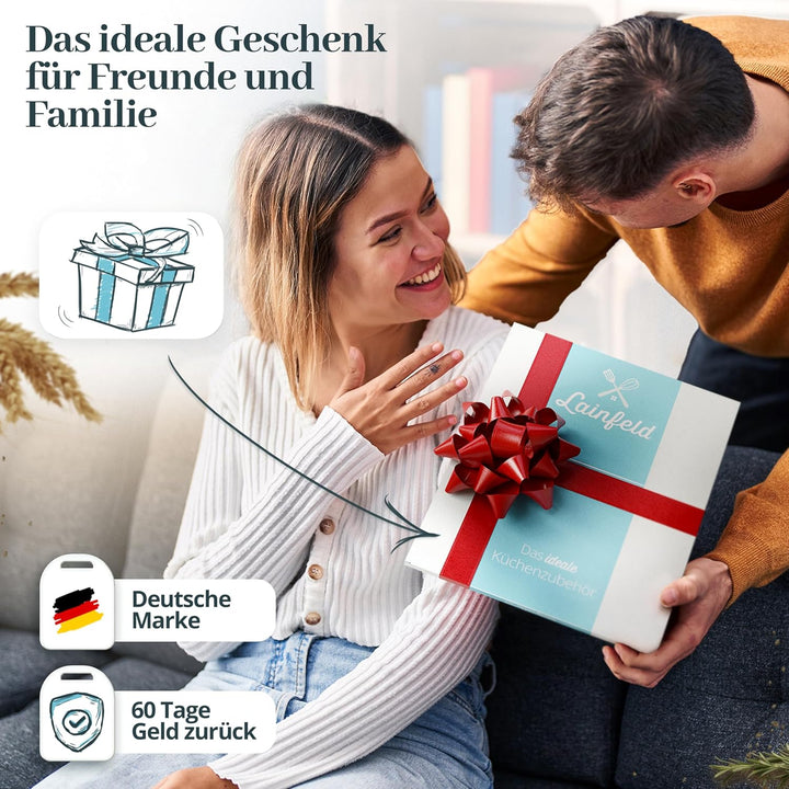 Gleitbrett für Thermomix TM6 TM5 | Transparentes Premium Acrylglas | Müheloses Verschieben ohne Besc
