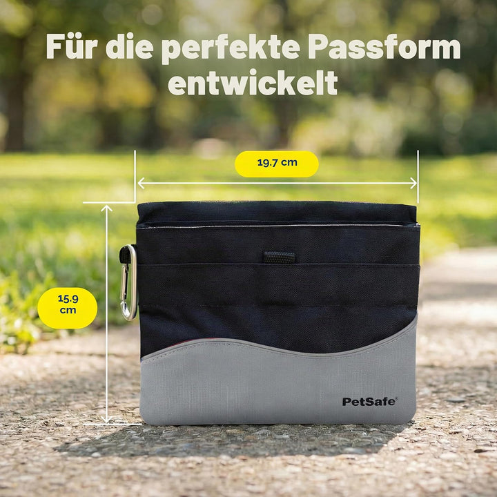 PetSafe 74144 GL Treat Pouch Black - Tasche für Leckereien Schwarz Sport, Schwarz Sport