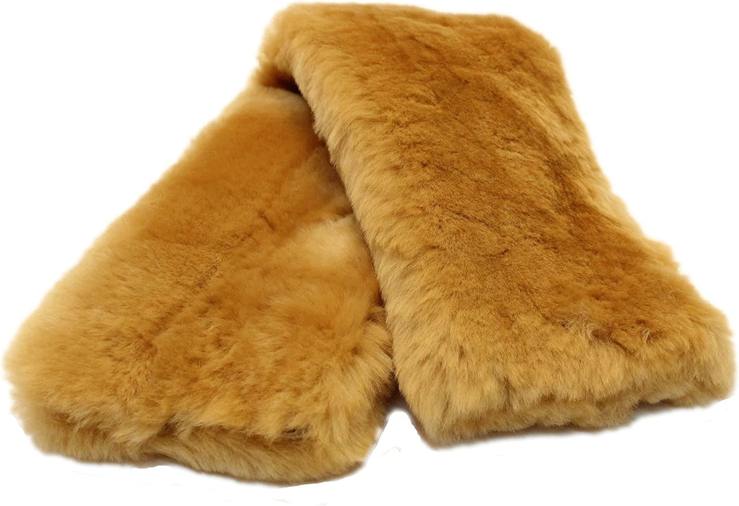 Engel Reitsport Lammfell Bauchgurtschoner (Bagu) farbenfroh: 12 Farben zur Wahl / 4 Grössen camel 15