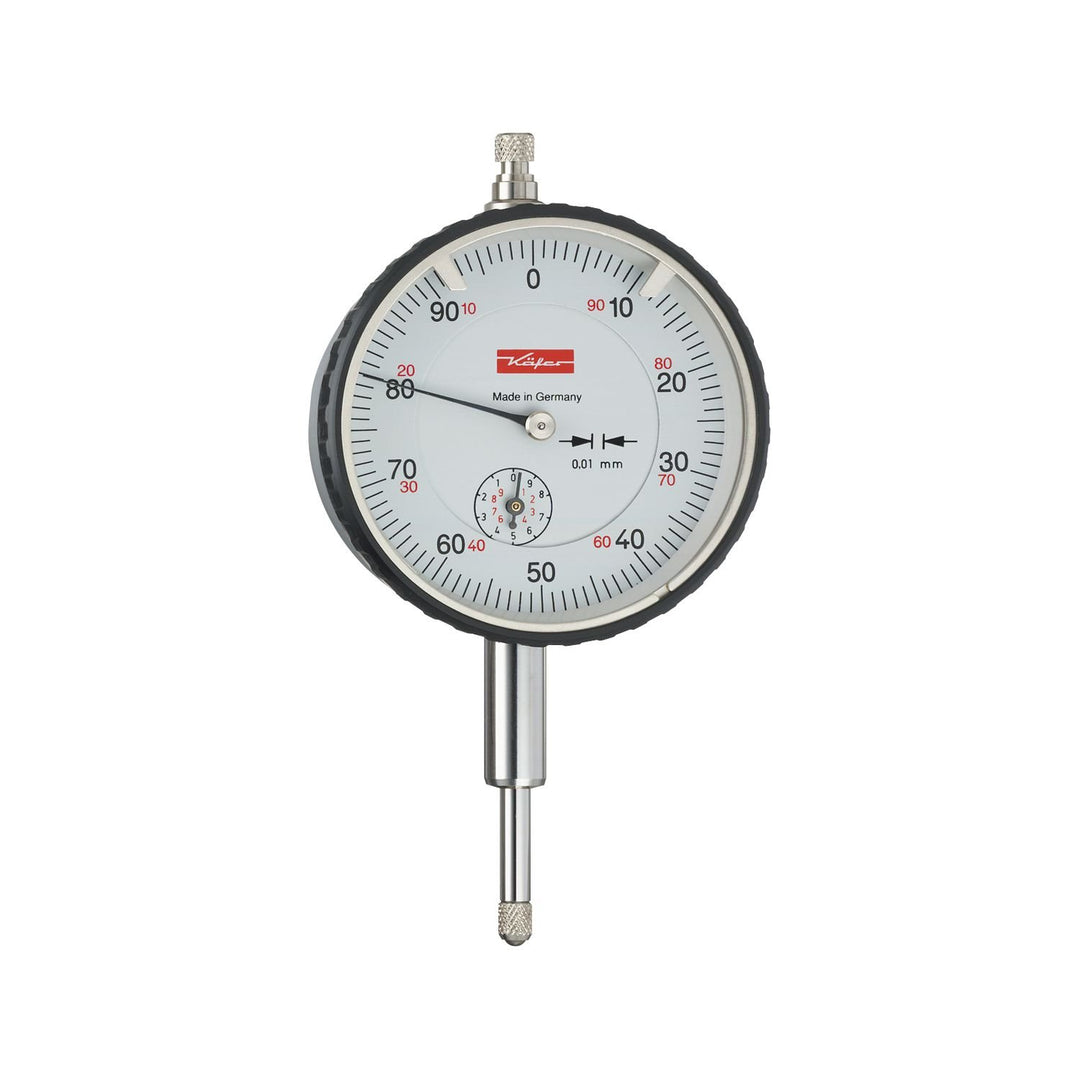 KÄFER Messuhr M 2 T Messbereich 10 mm, Ablesung 0,01 mm, 10021