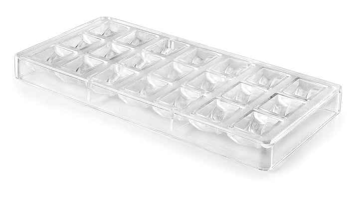 Lacor Schokolade Schimmel Onduliert, Polystyrene, Transparent, 28 x 14 x 3 cm, 1 Einheiten