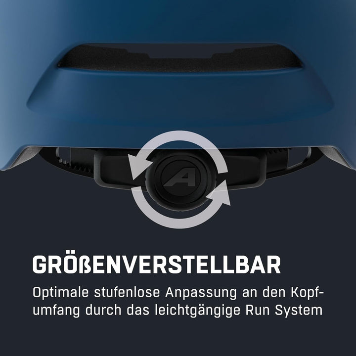 ALPINA SOHO - Extrem Robuster, Leichter & Individuell Anpassbarer Urban Fahrradhelm Für Erwachsene n