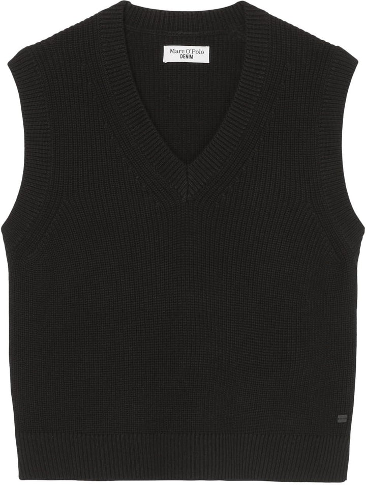 Marc O'Polo Damen Pullunder XL Schwarz, XL Schwarz