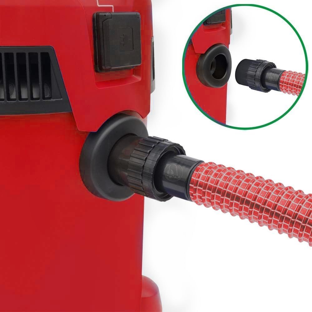 Gewebeschlauch 8 Meter kompatibel mit Hilti VC 20 VC 40 VC 60 VC 125 VC 150 Saugschlauch Fadenverstä