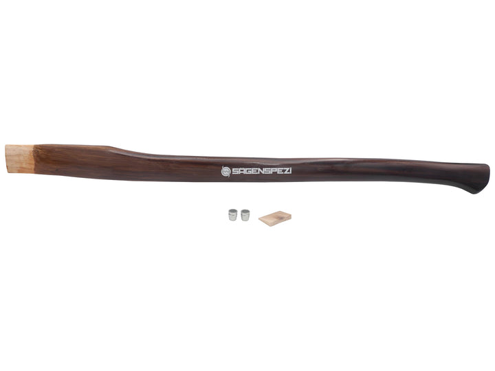Sägenspezi 80 cm Stiel aus Hickory Holz Griff Ersatzstiel Sappie 500 g Stielkopfmass 18 x 43,5 mm 80