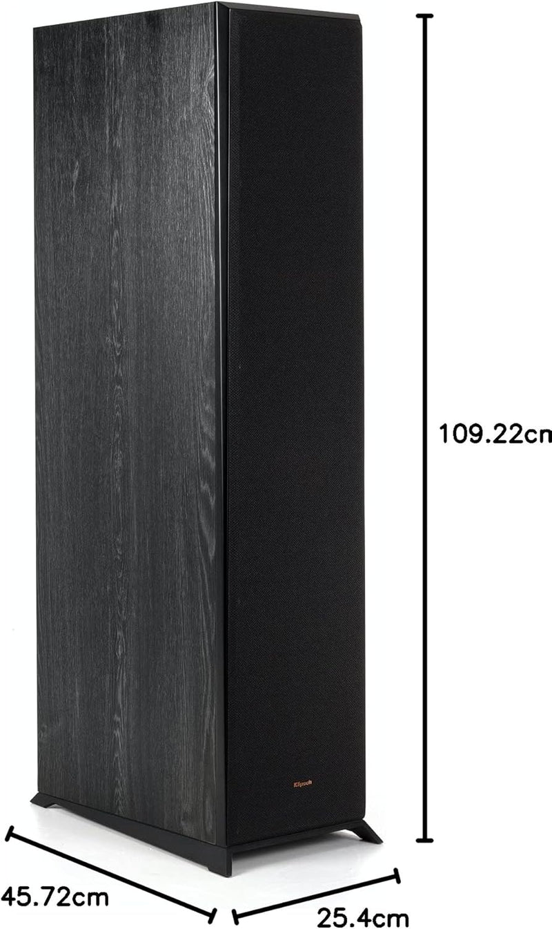 Klipsch RP-8000F Referenz Premiere Standlautsprecher – jeweils (Ebony)